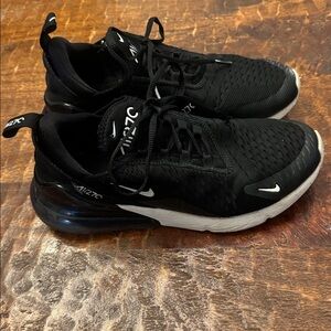 Nike Air Max Black and White Women's Sneakers